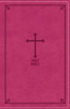 NKJV, Deluxe Gift Bible, Leathersoft, Pink, Red Letter Edition, Comfort Print