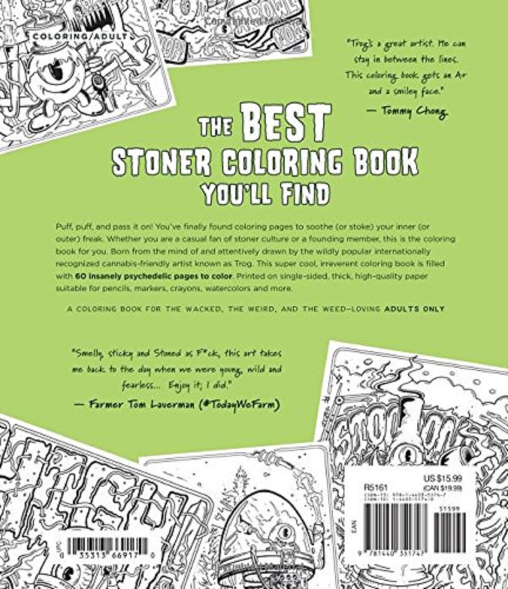 The Killer Weed Coloring Book Trog