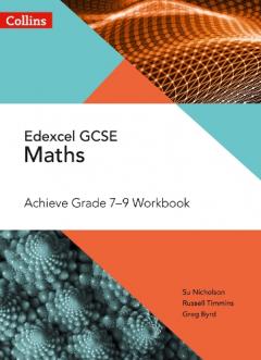 Coperta cărții Edexcel GCSE Maths Achieve Grade 7-9 Workbook