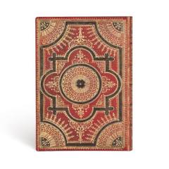 Carnet - Midi, Lined, 240p - Ventaglio Rosso Kraft