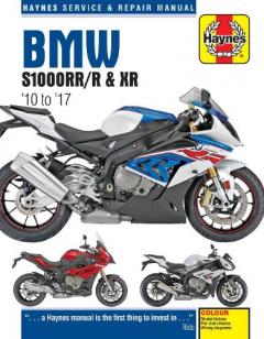 Coperta cărții BMW S1000RR/R & XR Service & Repair Manual (2010 to 2017)