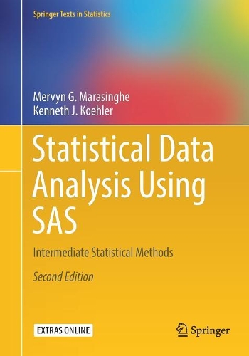 Statistical Data Analysis Using SAS - Mervyn G. Marasinghe, Kenneth J ...