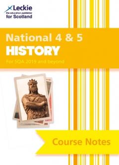 Coperta cărții National 4/5 History Course Notes