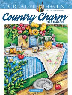 Country Charm Coloring Book