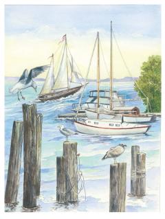 Creative Haven Seashore Scenes Coloring Book