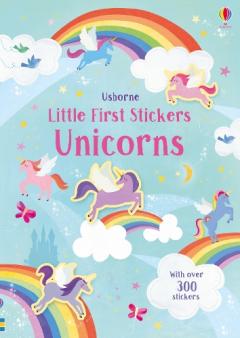 Coperta cărții Little First Stickers Unicorns