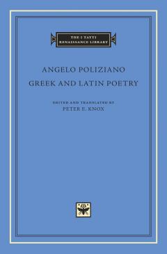 Coperta cărții Greek and Latin Poetry