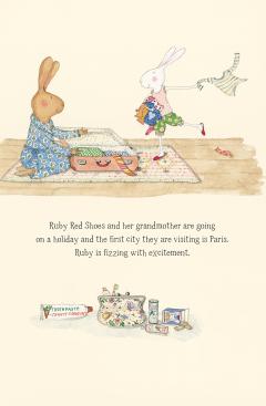 Ruby Red Shoes Goes To Paris