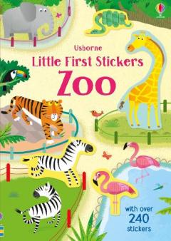 Coperta cărții Little First Stickers Zoo