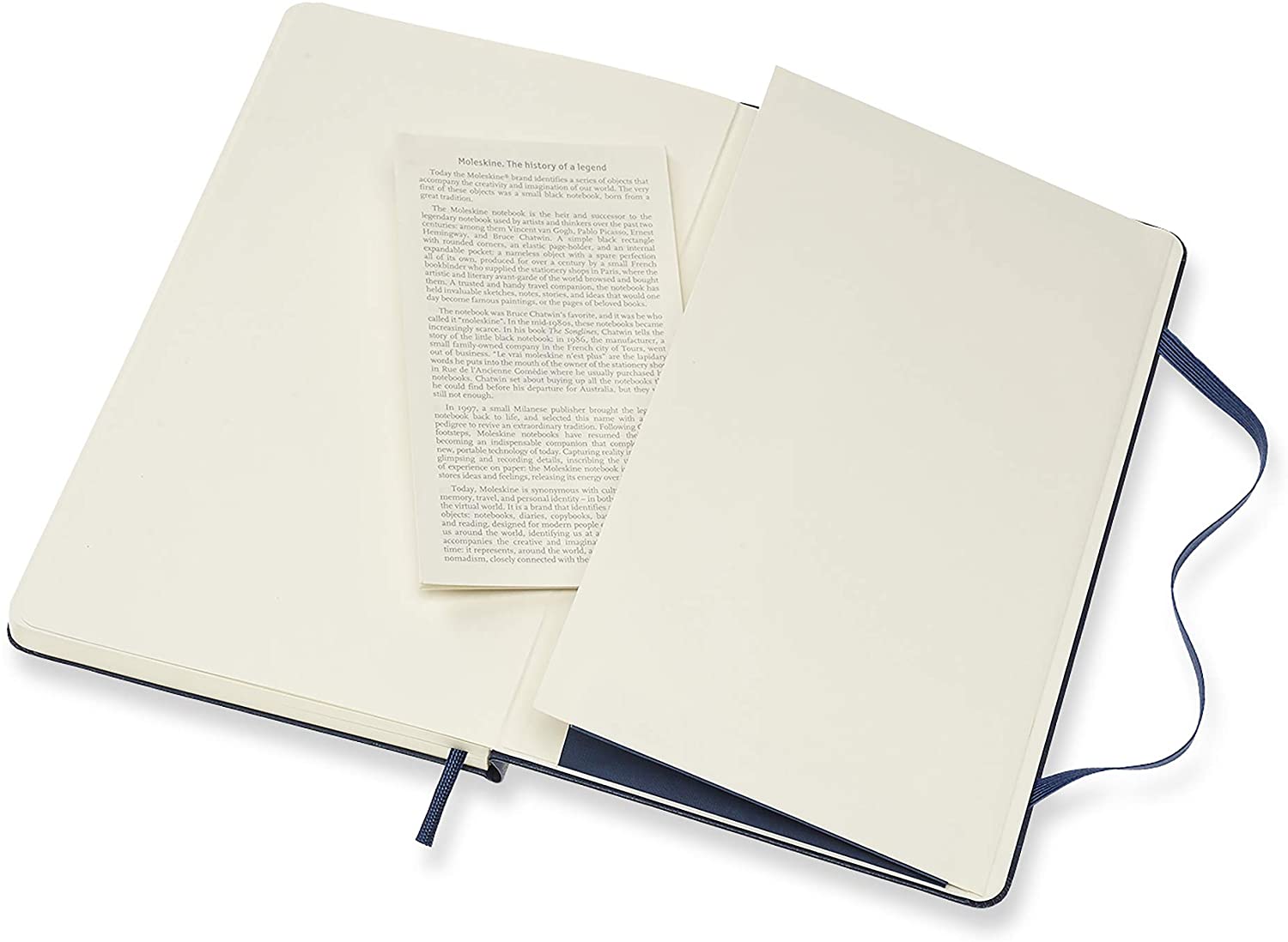 Moleskine Classic Dotted, Large, Hard Cover Sapphire Blue