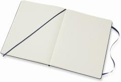 Agenda Moleskine - Sapphire Blue Notebook Extra Large Squared Hard