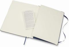 Agenda Moleskine - Sapphire Blue Notebook Extra Large Squared Hard