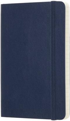 Carnet - Moleskine Classic - Pocket, Soft Cover, Squared - Sapphire Blue