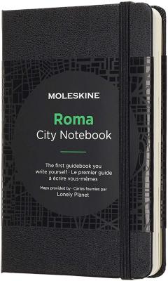 Carnet - Moleskine City - Rome - Black, Pocket, Hard Cover