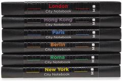 Set 6 carnete - Moleskine City - Black, Pocket, Hard Cover