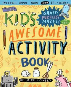 Coperta cărții Kid's Awesome Activity Book