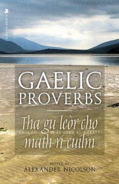 Coperta cărții Gaelic Proverbs