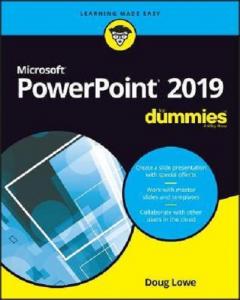 Coperta cărții PowerPoint 2019 - For Dummies