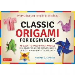 Classic Origami for Beginners Kit