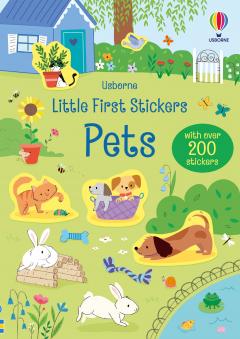 Coperta cărții Little First Stickers Pets