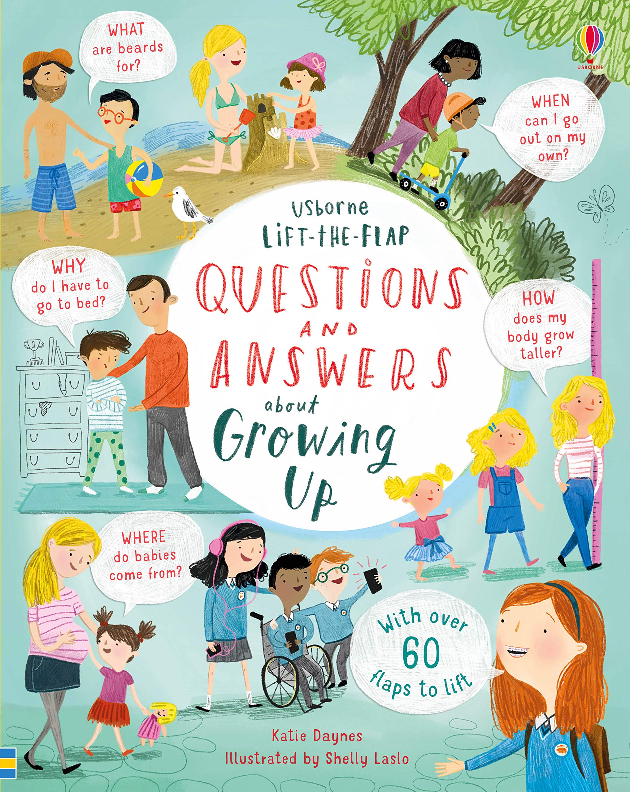 Lift-the-Flap Questions &amp; Answers about Growing Up