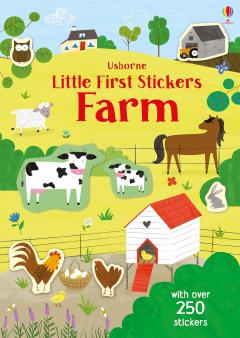 Coperta cărții Little First Stickers Farm