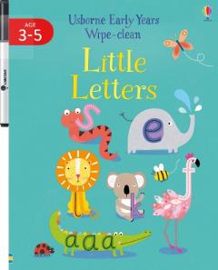 KS EARLY YEARS WIPE CLEAN LITTLE LETTERS