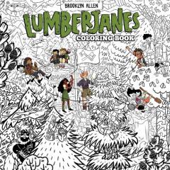 Coperta cărții Lumberjanes Coloring Book