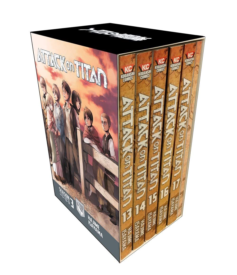 Attack on Titan Manga Box Set - Season 3 - Part 1