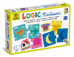 Puzzle educativ - Montessori - Umbre