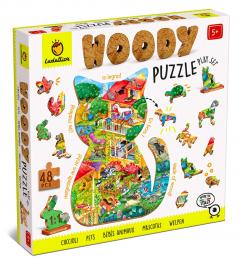 Puzzle 48 piese - Animale de companie