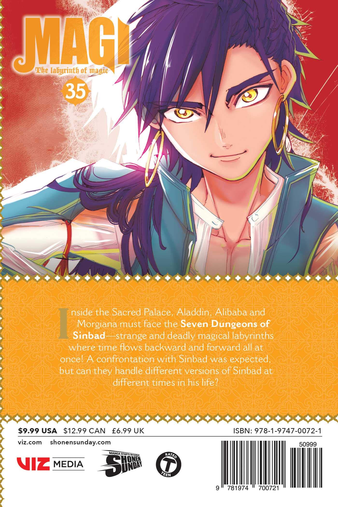 Magi: The Labyrinth of Magic, Vol. 9