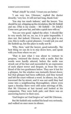 Strange Case of Dr. Jekyll and Mr. Hyde