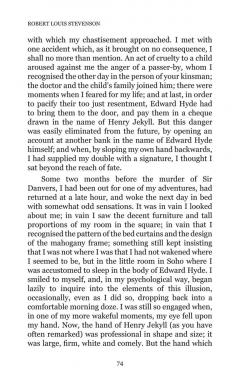 Strange Case of Dr. Jekyll and Mr. Hyde