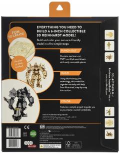 IncrediBuilds: Overwatch: Reinhardt 3D Wood Model and Poster