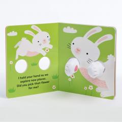 Hug Me Little Bunny: Finger Puppet Book