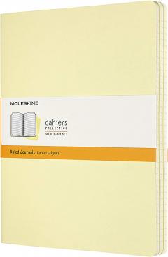 Set 3 caiete - Moleskine Cahier Journal Extra Large Tender Yellow