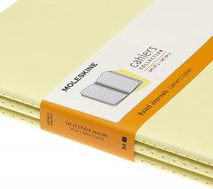 Set 3 caiete - Moleskine Cahier Journal Extra Large Tender Yellow