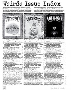 The Book of Weirdo