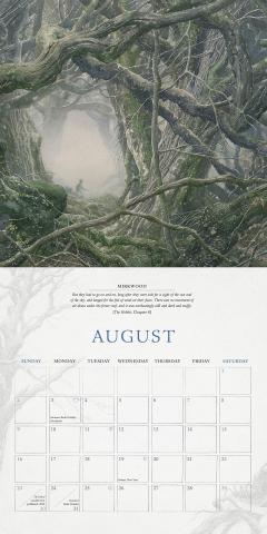 Calendar 2020 - Tolkien 