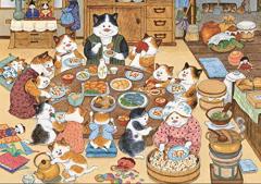 Japanese Cats Note Cards