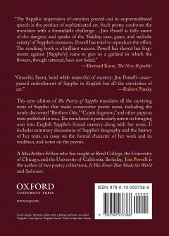 The Poetry of Sappho