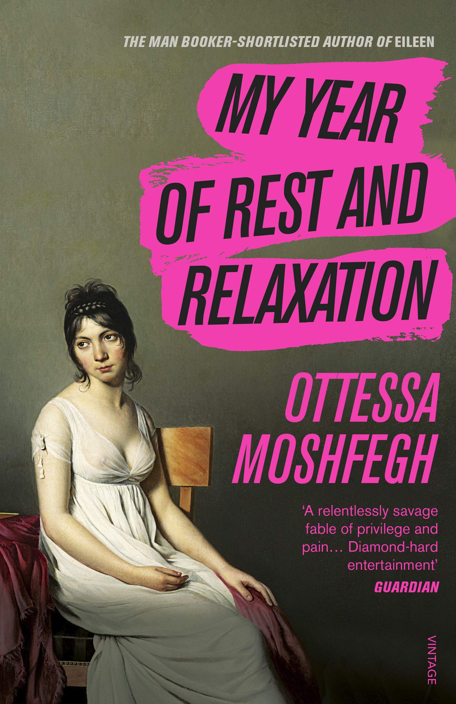 Cover image for My year of rest and relaxation