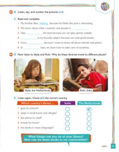 Global Stage Level 3 Literacy Book and Language Book with Navio App