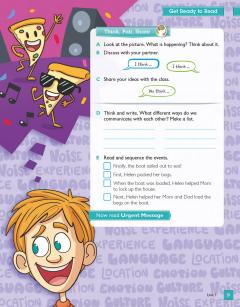 Global Stage Level 6 Literacy Book and Language Book with Navio App