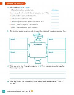Global Stage Level 6 Literacy Book and Language Book with Navio App
