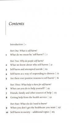 Understanding and Responding to Self-Harm