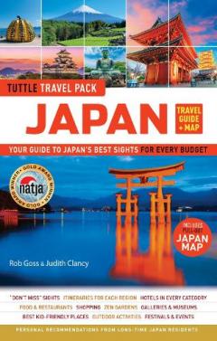Coperta cărții Japan Travel Guide and Map Tuttle Travel Pack