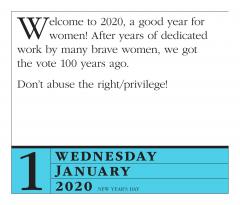 Calendar 2020 - Page-A-Day - For Women Who Do Too Much