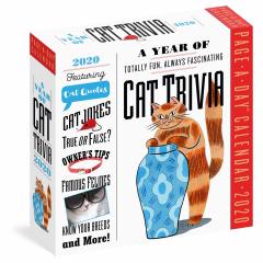 Calendar 2020 - Page-A-Day - A Year of Cat Trivia